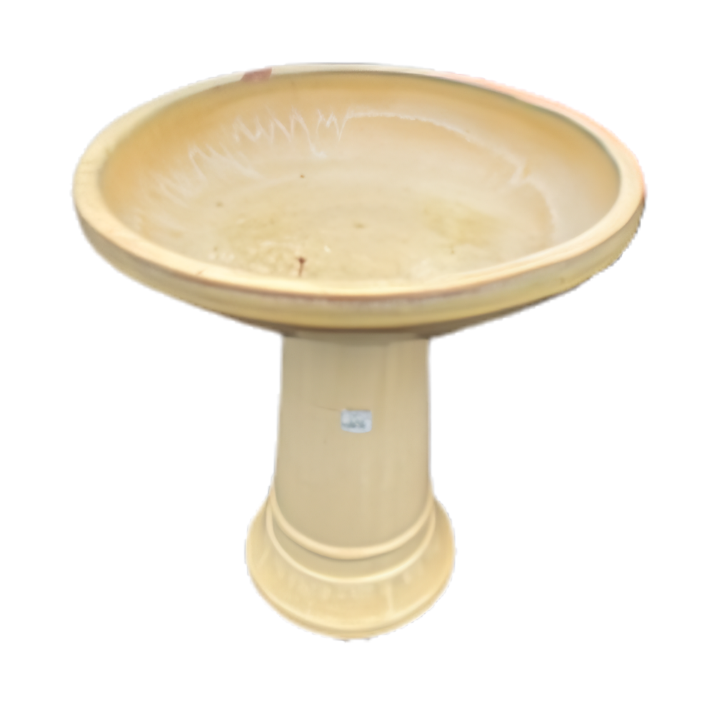 Birdbath Primo Grafton Glaze Cream