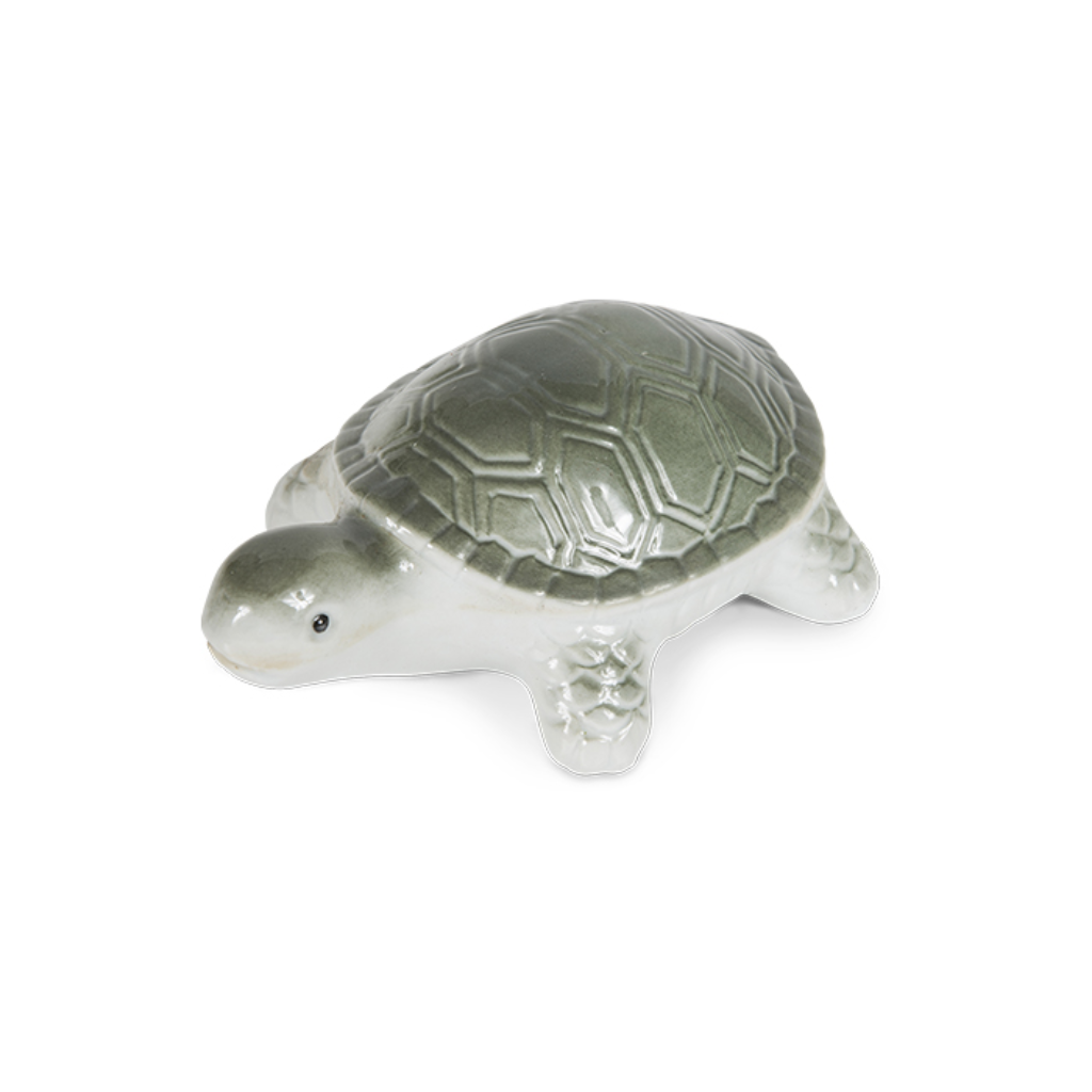Floating Turtle Porcelain Medium