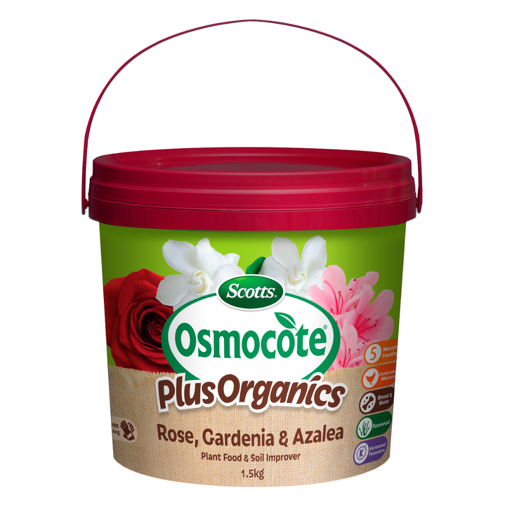Osmocote Plus Organics Rose,Gardenia,Azalea 1.5kg