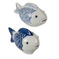 Floating Porcelain Fish Large