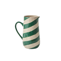 Cabana Stripe Jug Green
