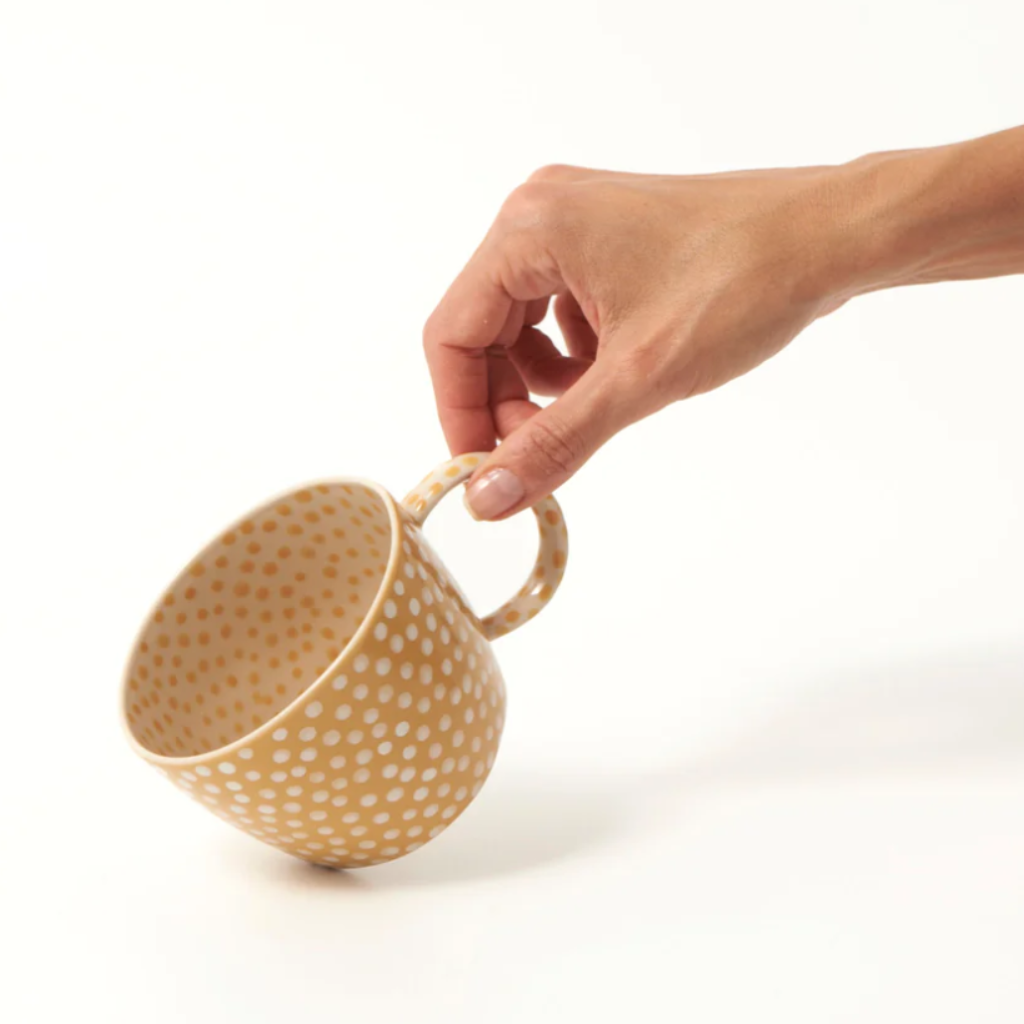 Chino Mug Mustard Dot