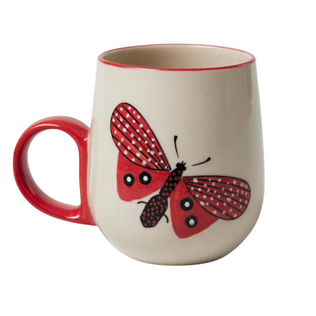  Jones & Co Moth Mug Rose