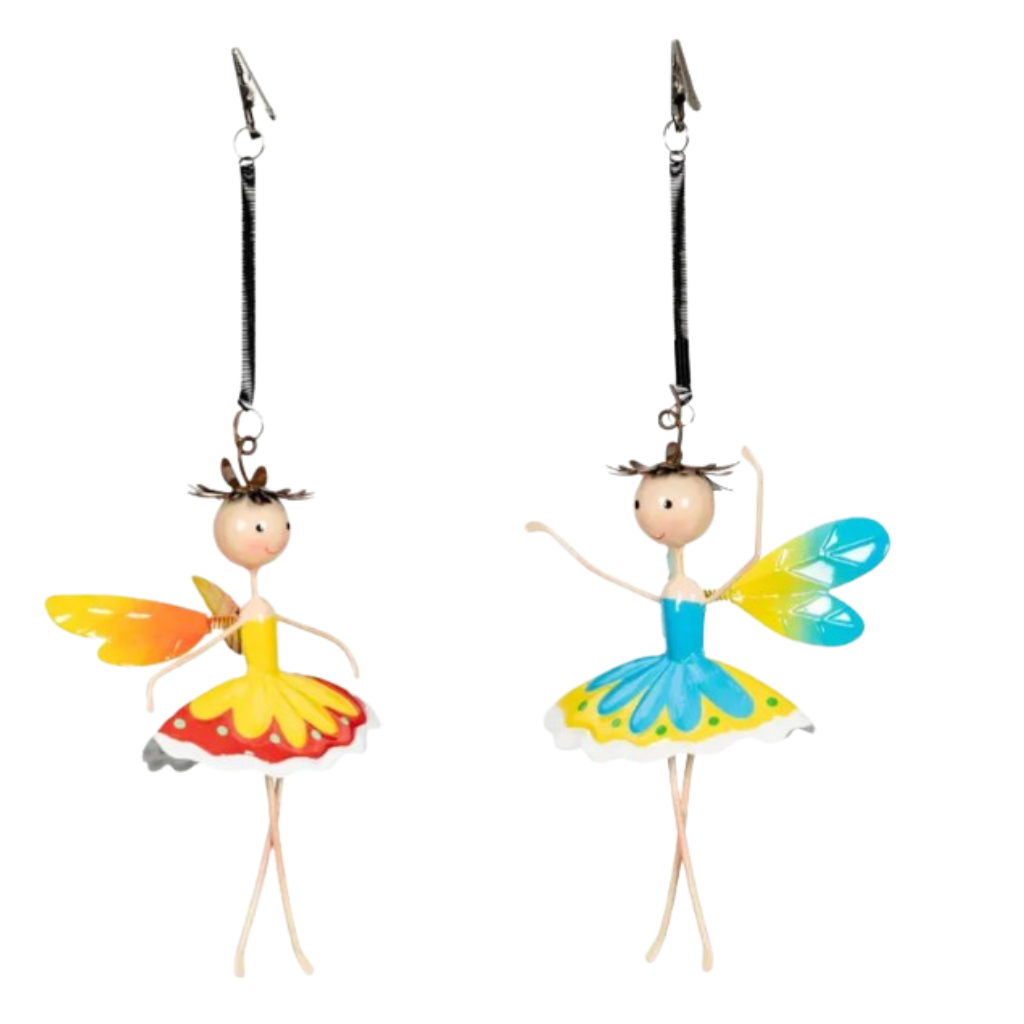 Metal Fairy Hanging - Assorted Colours
