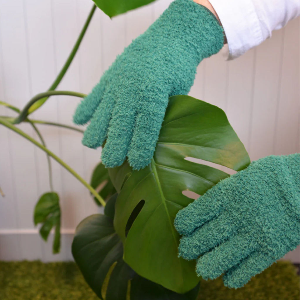 Microfibre Leaf Cleaning Gloves