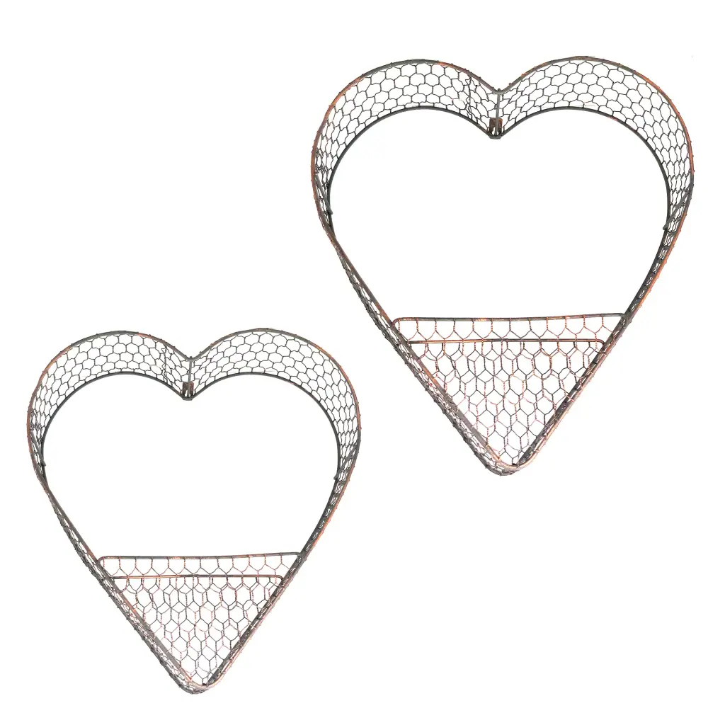 Wall Basket Heart