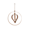 Orb Round Internal Heart Large-