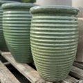 Glazed Beehive GREEN 46x50 [Sz:Large]