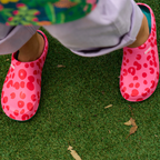 Gummies Clogs - Cheetah Spot Pink