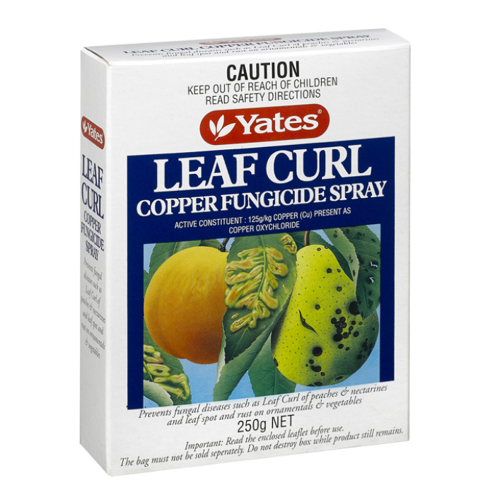 Yates Leaf Curl Copper Fungicide 250g
