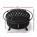 LANDMAN BBQ FIRE PIT