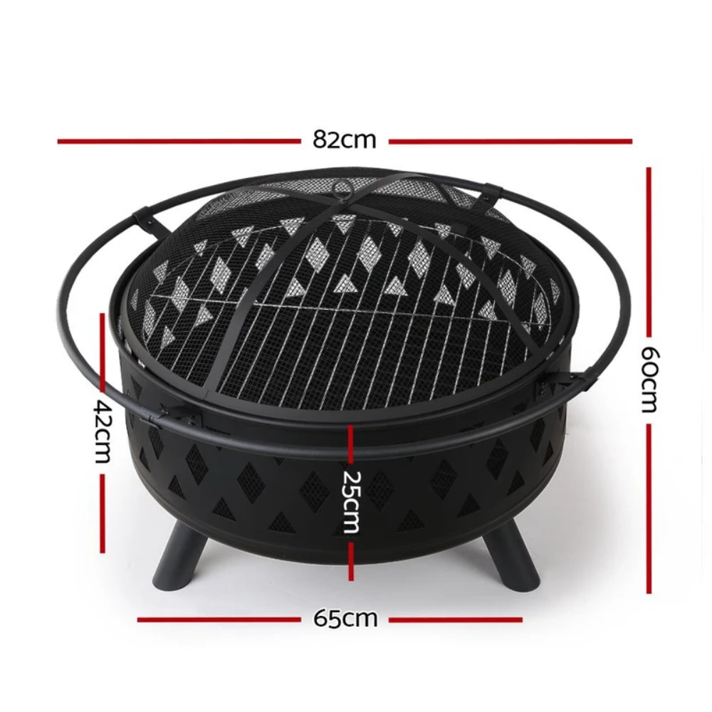 LANDMAN BBQ FIRE PIT