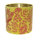 Jungle Bird Drum Shade Medium Yellow & Fushcia
