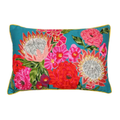 Tropical Garden Cushion 40x60cm Aqua