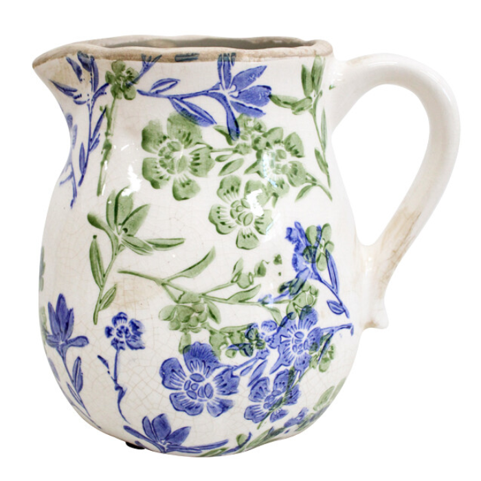 Jug Botanical Blue Med