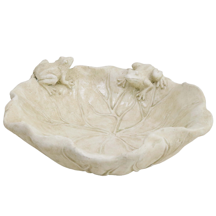 Frog Lily Water Bowl Lrg