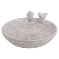 Bird Bath Tap Bowl Embossed Le